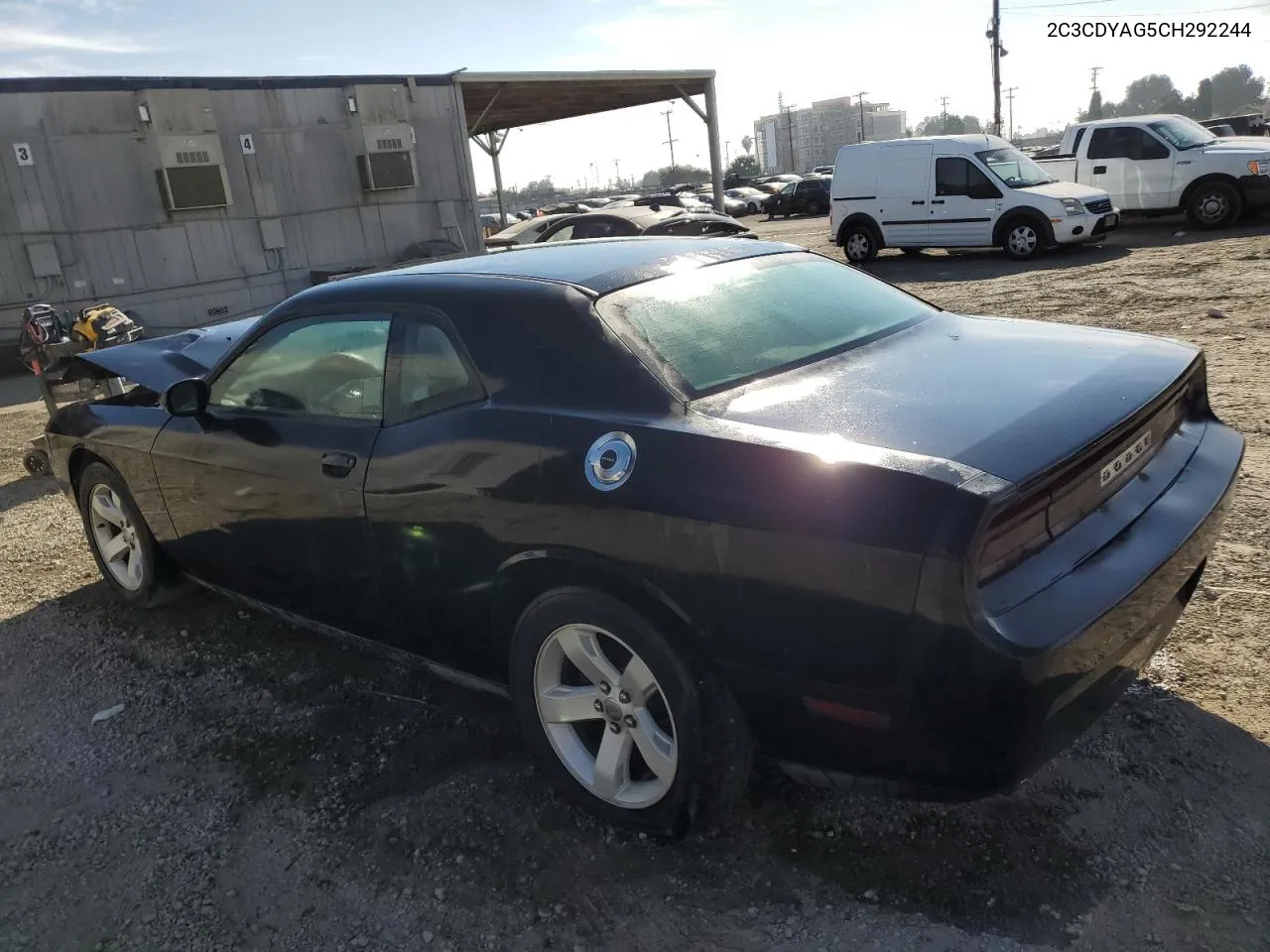 2012 Dodge Challenger Sxt VIN: 2C3CDYAG5CH292244 Lot: 75683464