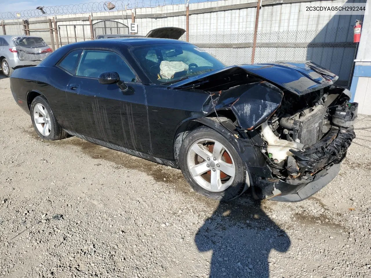 2012 Dodge Challenger Sxt VIN: 2C3CDYAG5CH292244 Lot: 75683464