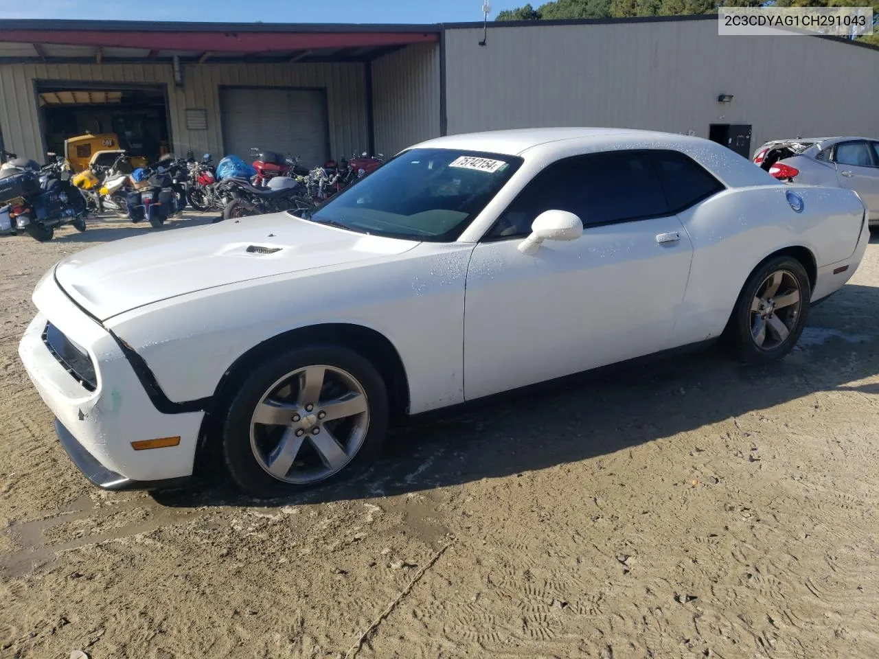 2012 Dodge Challenger Sxt VIN: 2C3CDYAG1CH291043 Lot: 75742154