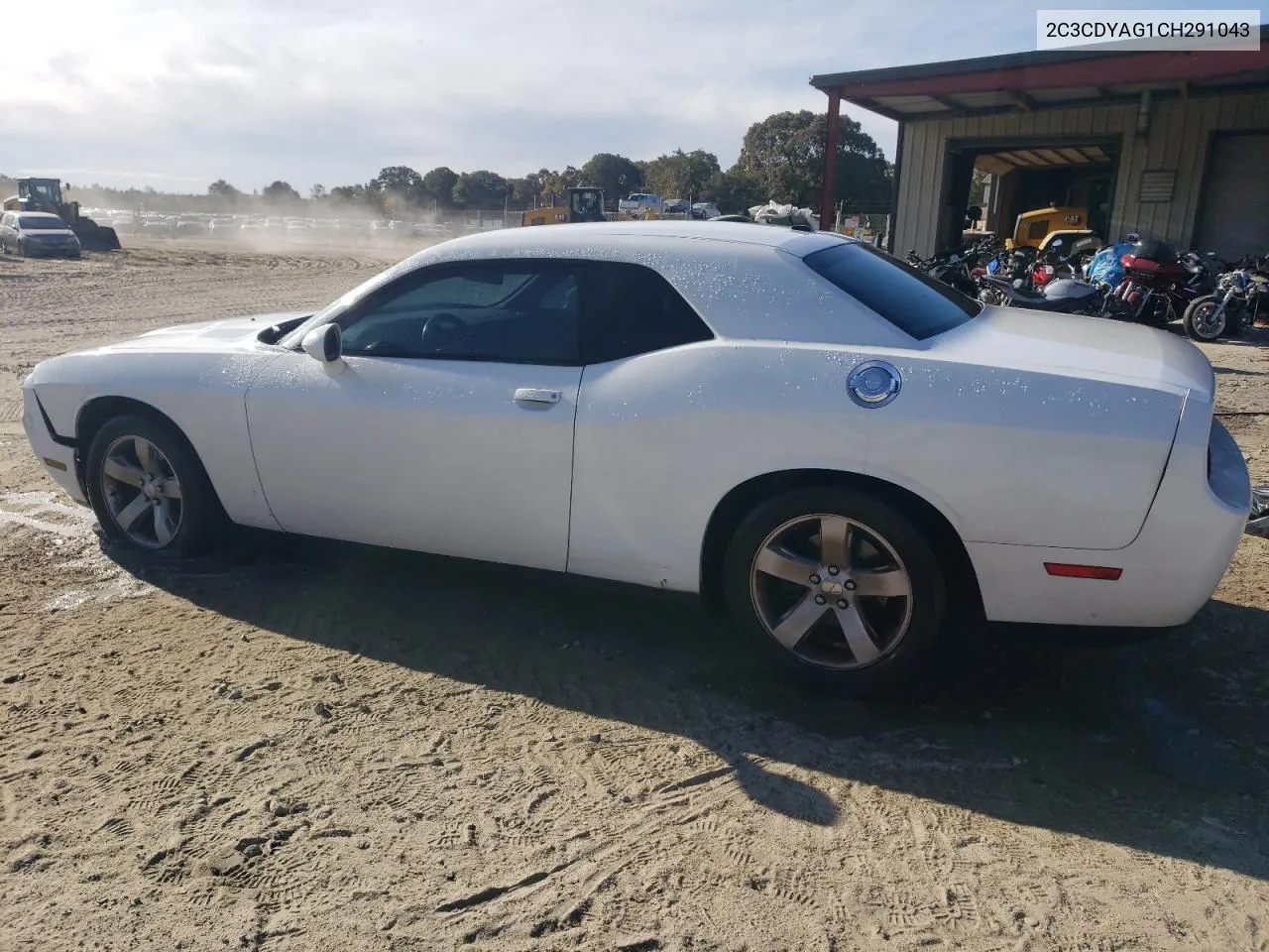 2012 Dodge Challenger Sxt VIN: 2C3CDYAG1CH291043 Lot: 75742154