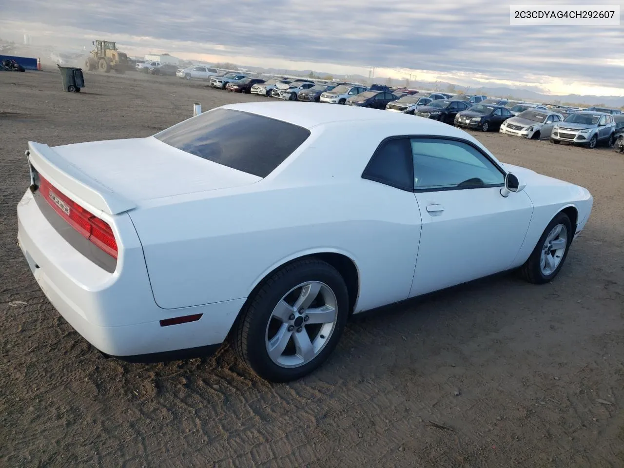 2012 Dodge Challenger Sxt VIN: 2C3CDYAG4CH292607 Lot: 75942284