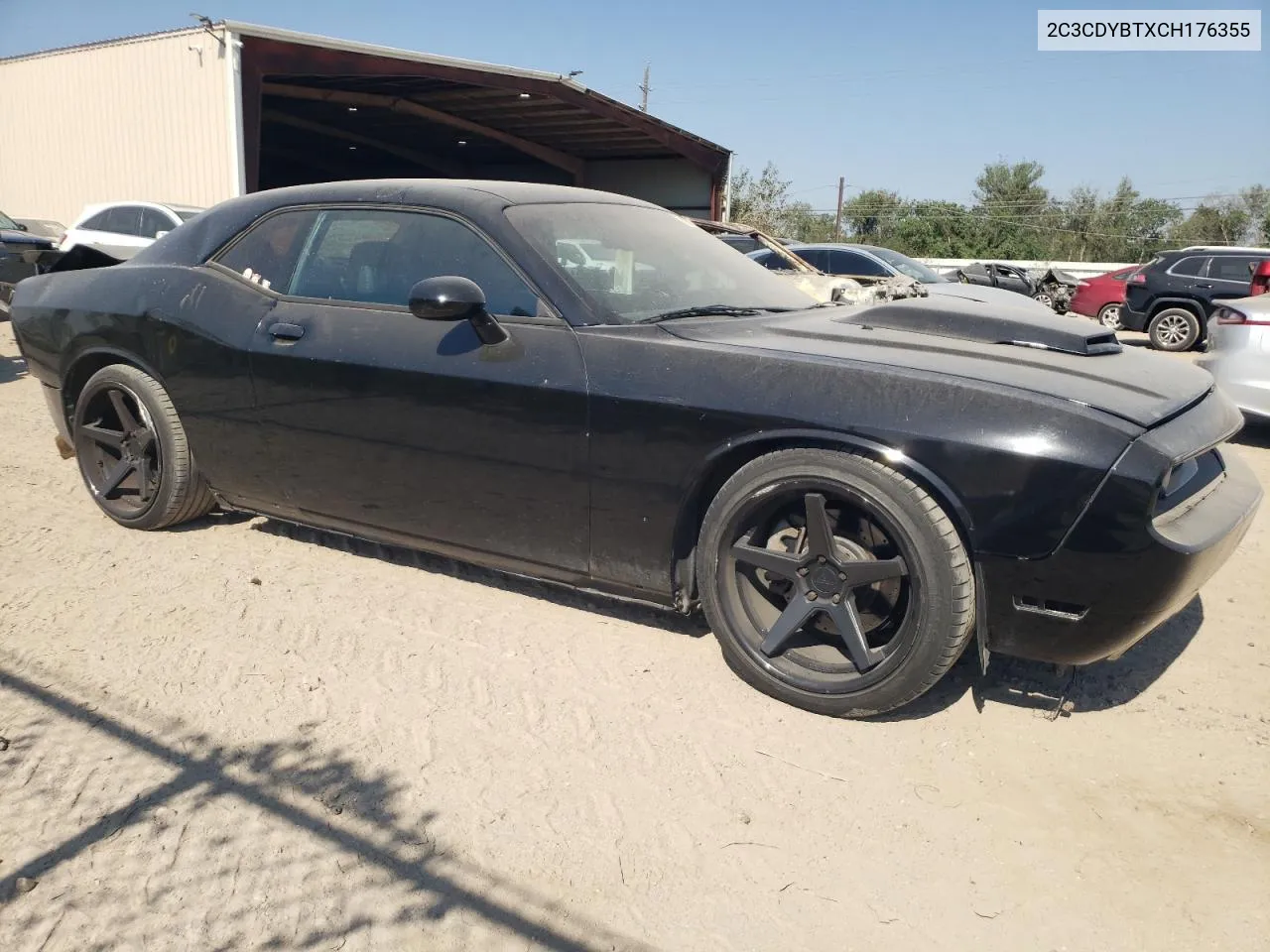 2012 Dodge Challenger R/T VIN: 2C3CDYBTXCH176355 Lot: 75963994