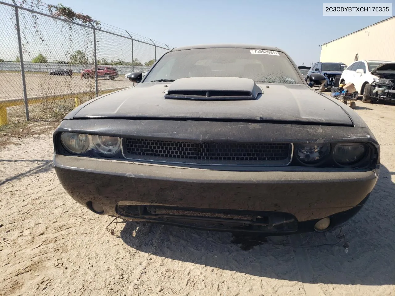 2012 Dodge Challenger R/T VIN: 2C3CDYBTXCH176355 Lot: 75963994