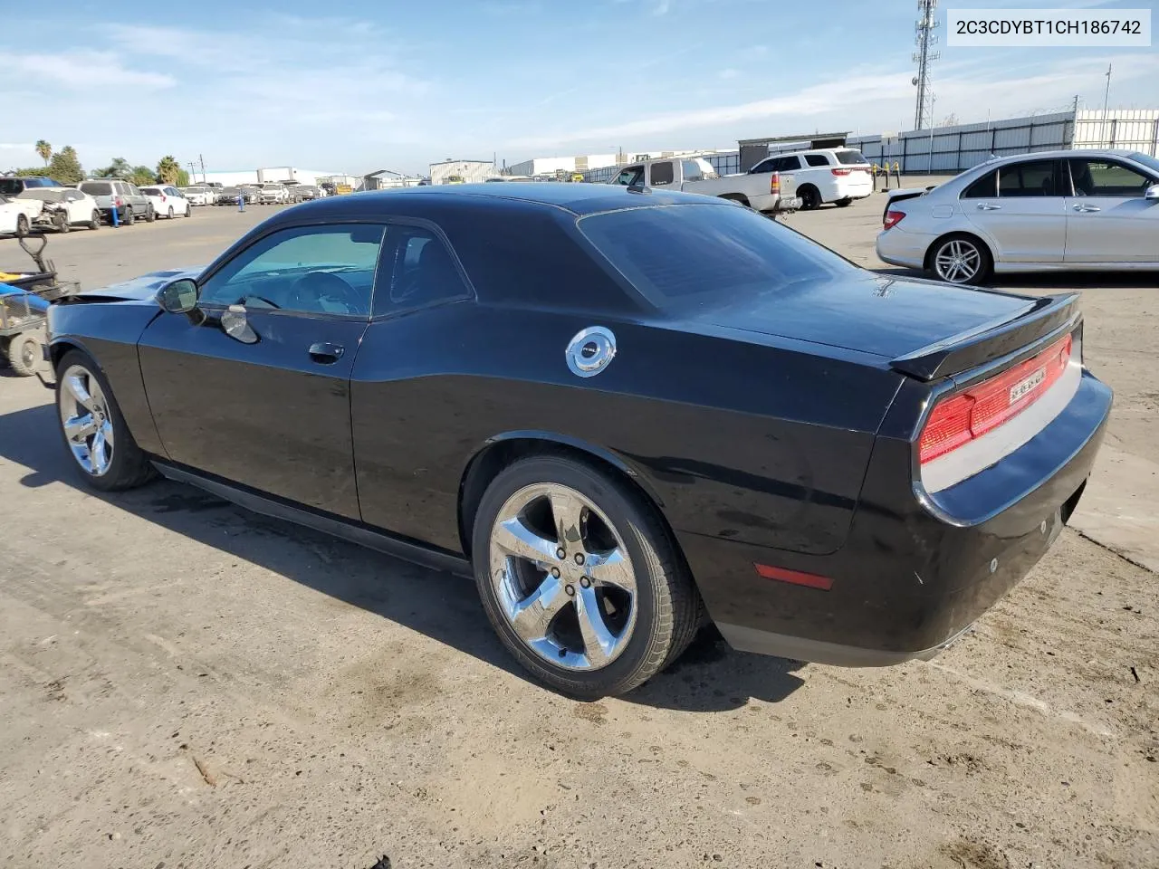 2012 Dodge Challenger R/T VIN: 2C3CDYBT1CH186742 Lot: 76144944