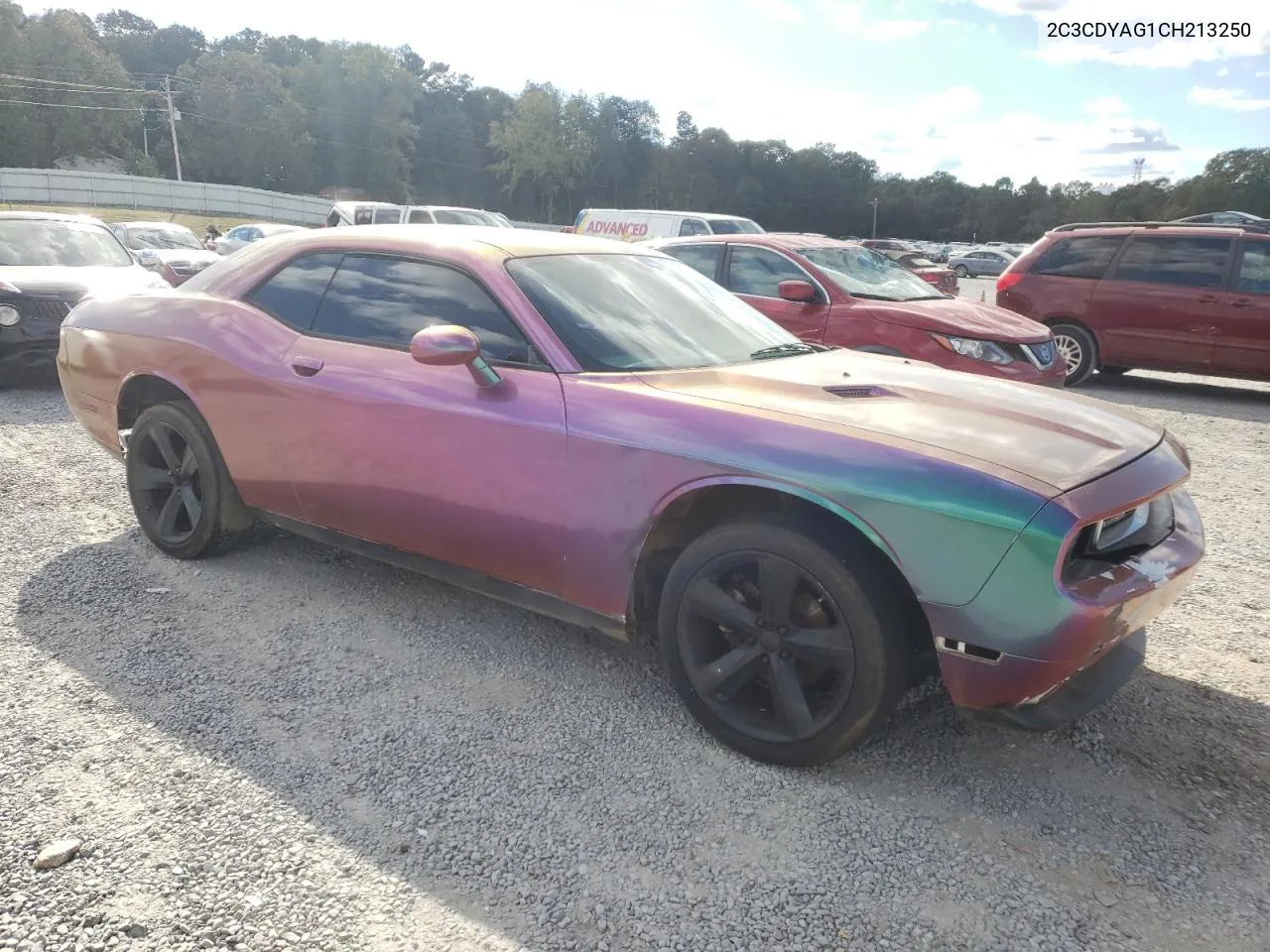 2012 Dodge Challenger Sxt VIN: 2C3CDYAG1CH213250 Lot: 76621624