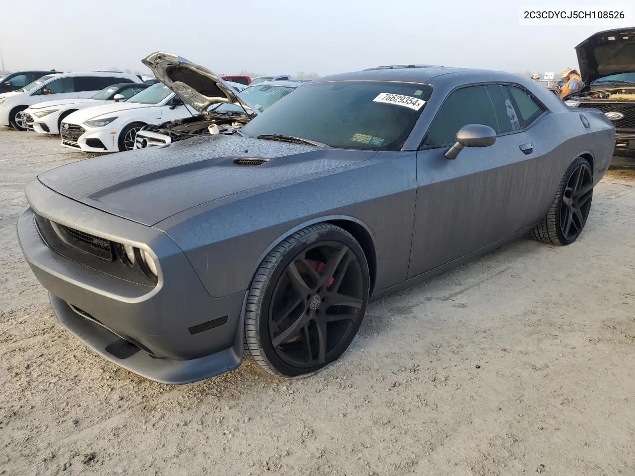 2012 Dodge Challenger Srt-8 VIN: 2C3CDYCJ5CH108526 Lot: 76629354