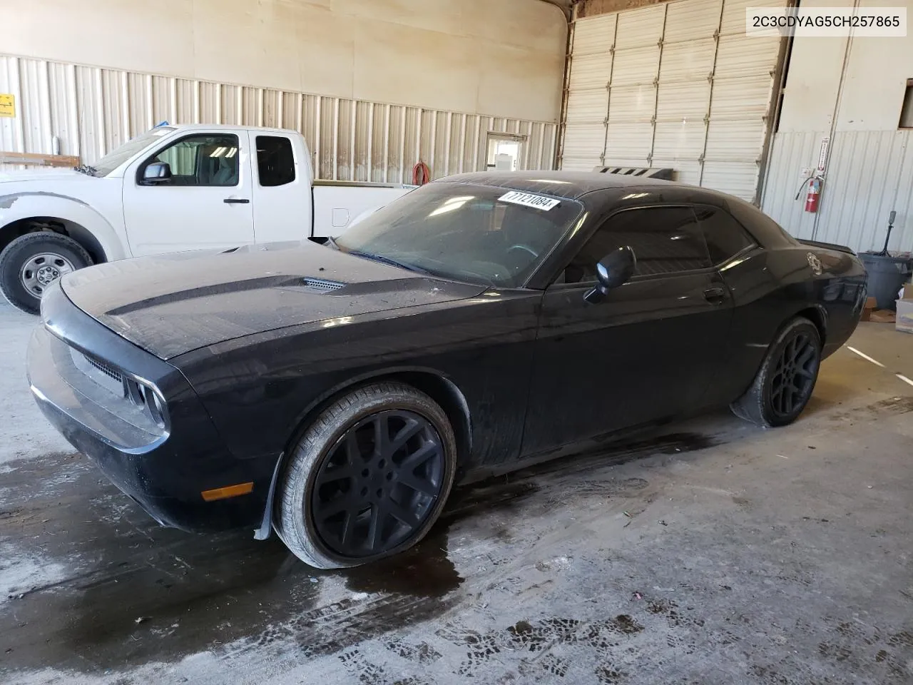 2012 Dodge Challenger Sxt VIN: 2C3CDYAG5CH257865 Lot: 77121084