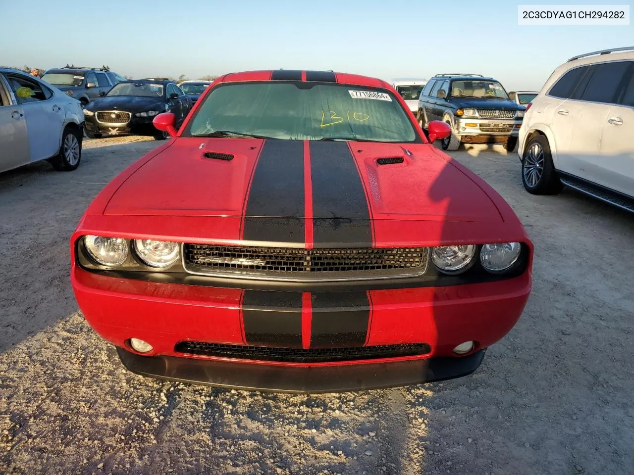 2012 Dodge Challenger Sxt VIN: 2C3CDYAG1CH294282 Lot: 77156864