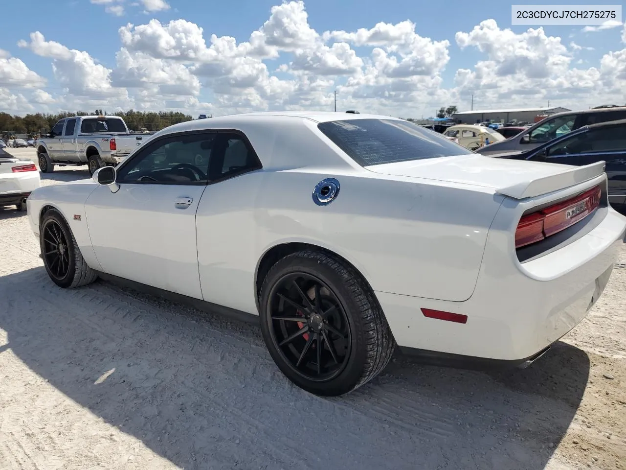 2C3CDYCJ7CH275275 2012 Dodge Challenger Srt-8