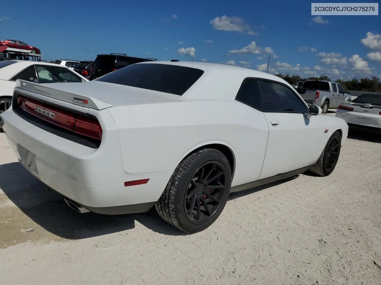 2C3CDYCJ7CH275275 2012 Dodge Challenger Srt-8