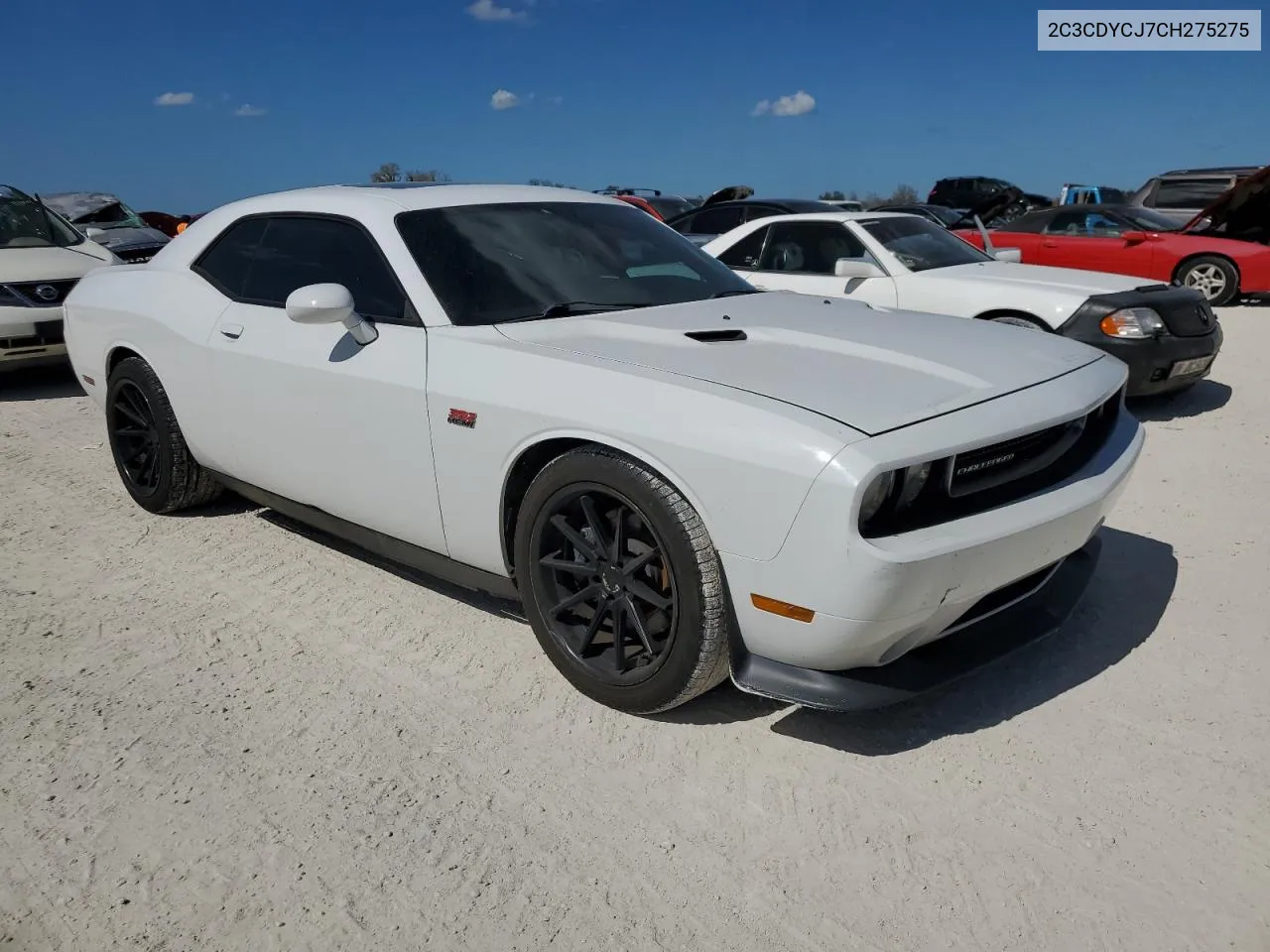 2012 Dodge Challenger Srt-8 VIN: 2C3CDYCJ7CH275275 Lot: 77423314