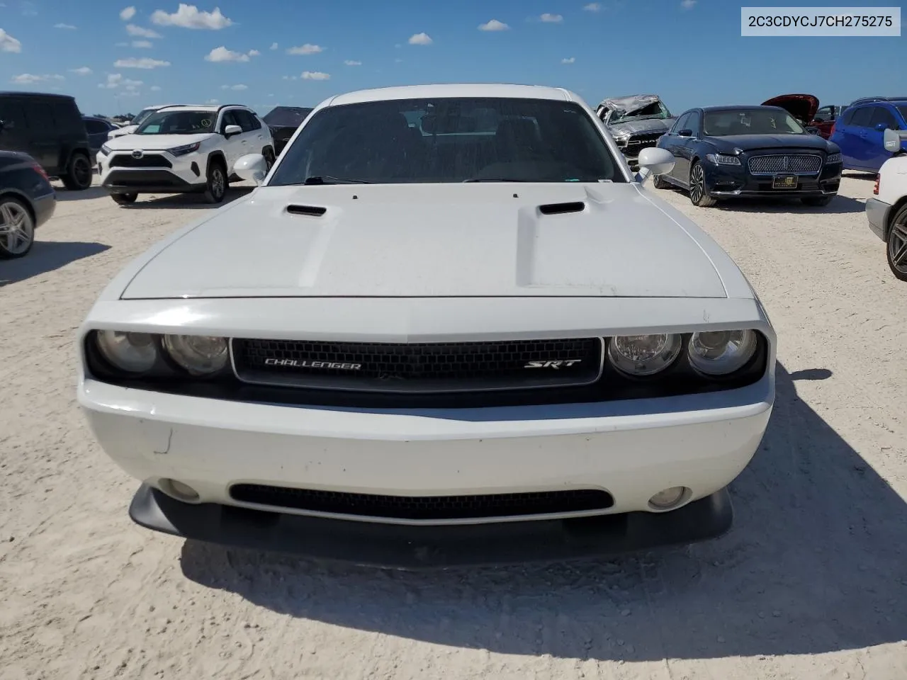 2C3CDYCJ7CH275275 2012 Dodge Challenger Srt-8