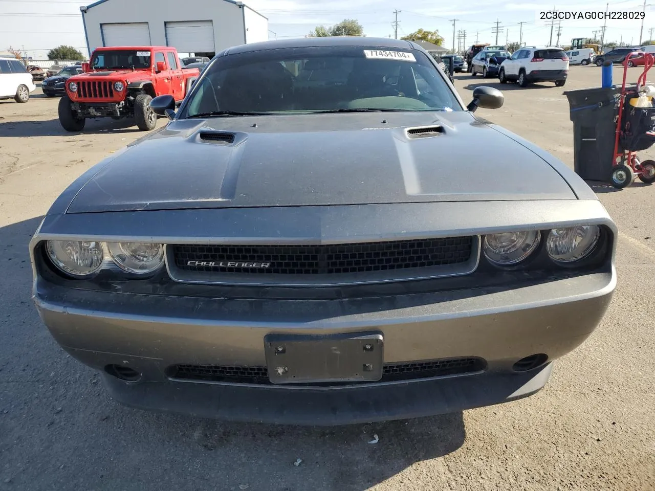 2012 Dodge Challenger Sxt VIN: 2C3CDYAG0CH228029 Lot: 77434704