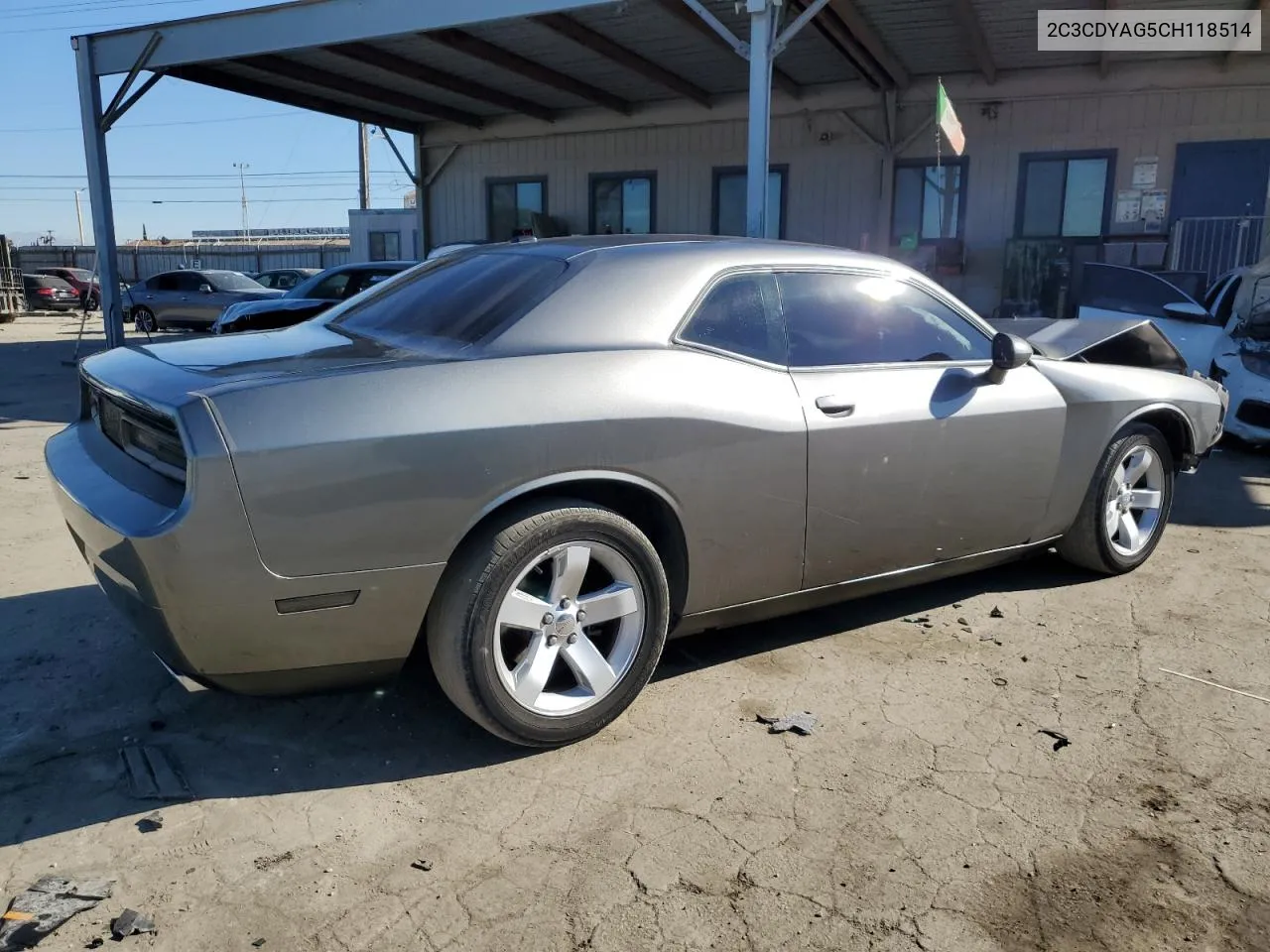 2012 Dodge Challenger Sxt VIN: 2C3CDYAG5CH118514 Lot: 78102174