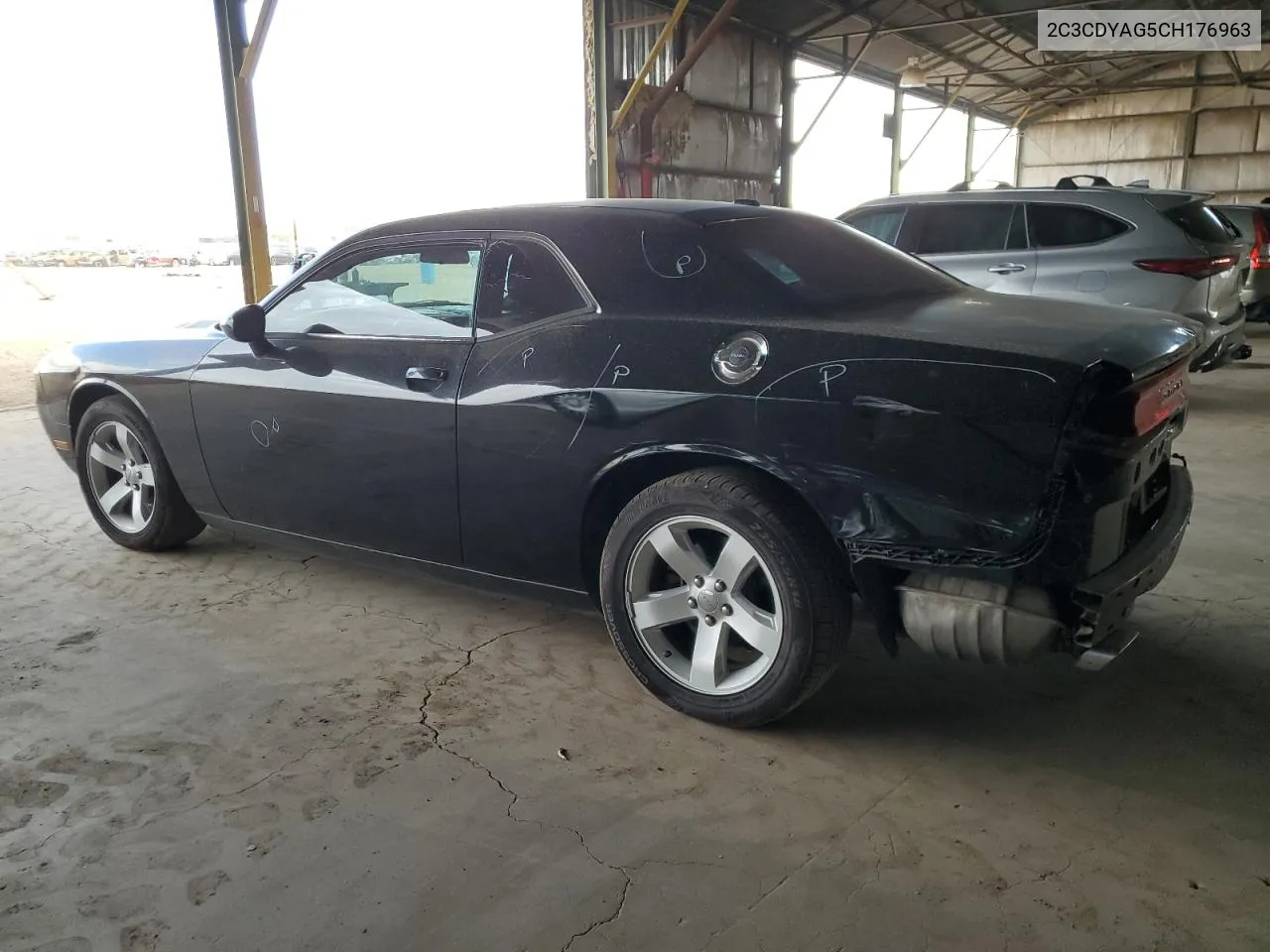 2012 Dodge Challenger Sxt VIN: 2C3CDYAG5CH176963 Lot: 78264684