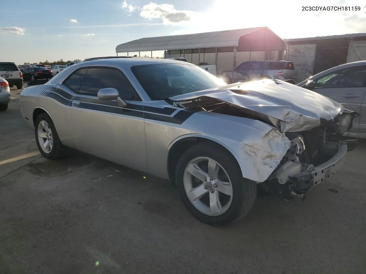 2012 Dodge Challenger Sxt VIN: 2C3CDYAG7CH181159 Lot: 78551424