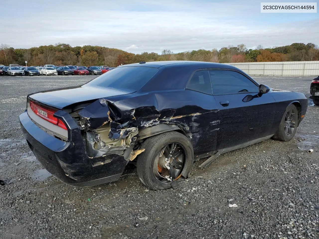 2012 Dodge Challenger Sxt VIN: 2C3CDYAG5CH144594 Lot: 79336674