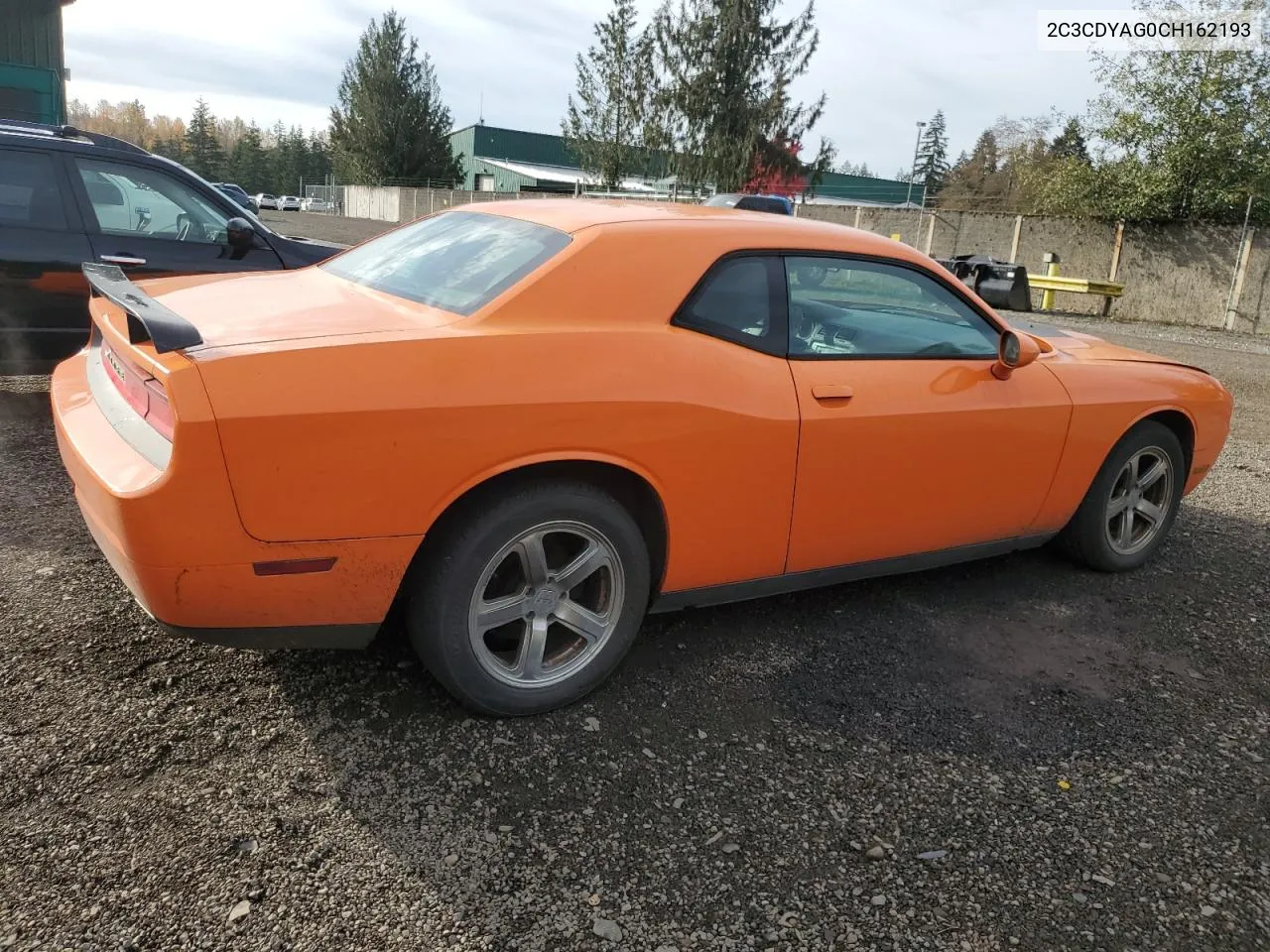 2012 Dodge Challenger Sxt VIN: 2C3CDYAG0CH162193 Lot: 80098064