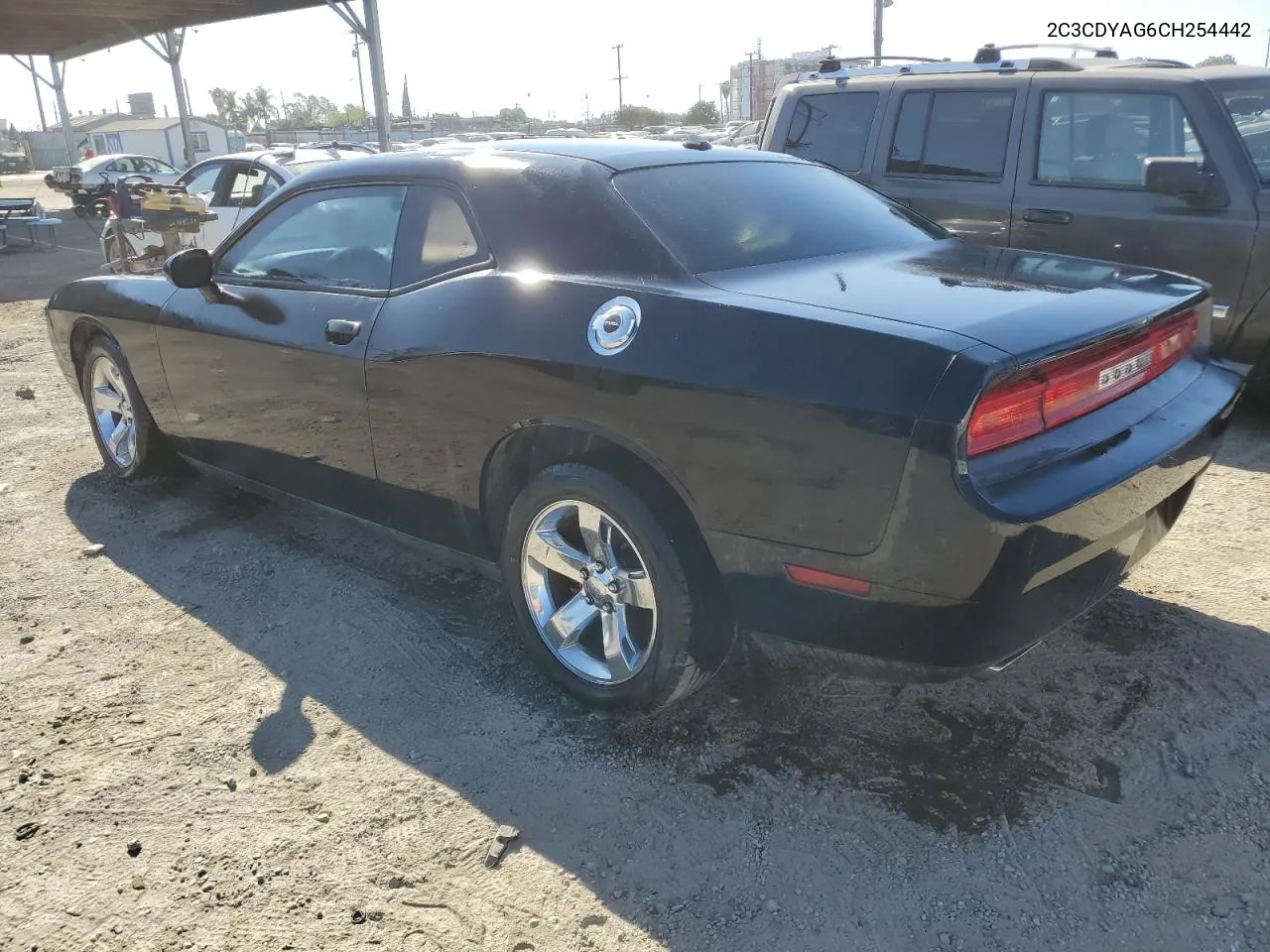 2012 Dodge Challenger Sxt VIN: 2C3CDYAG6CH254442 Lot: 80361104