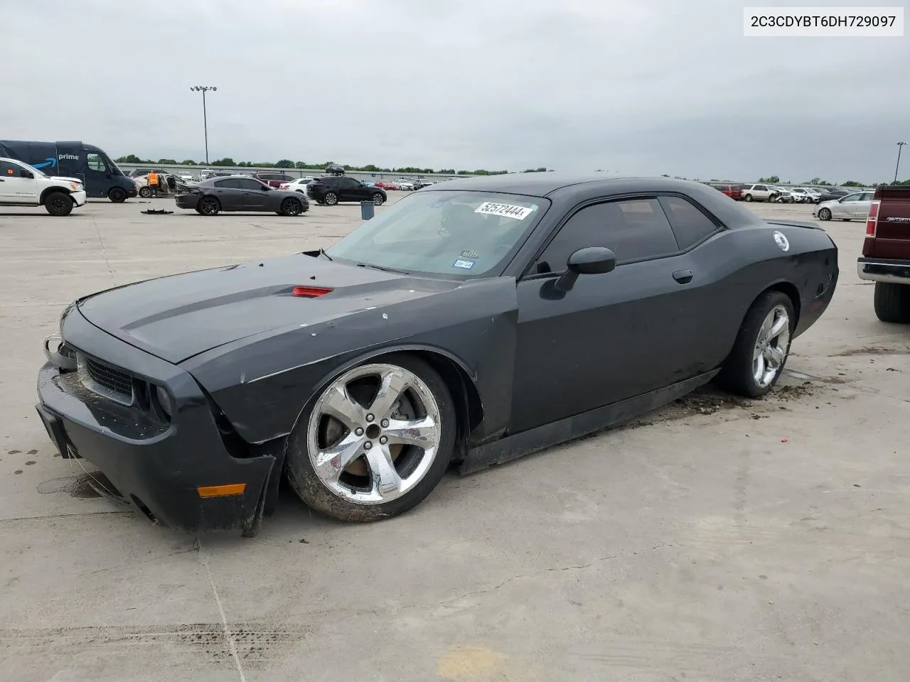 2013 Dodge Challenger R/T VIN: 2C3CDYBT6DH729097 Lot: 52572444