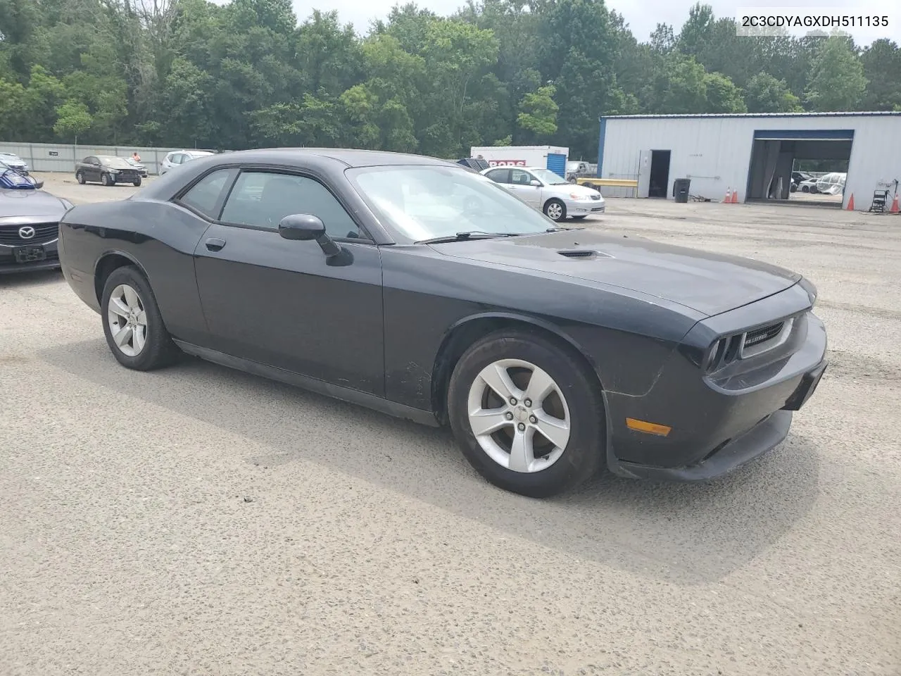 2C3CDYAGXDH511135 2013 Dodge Challenger Sxt