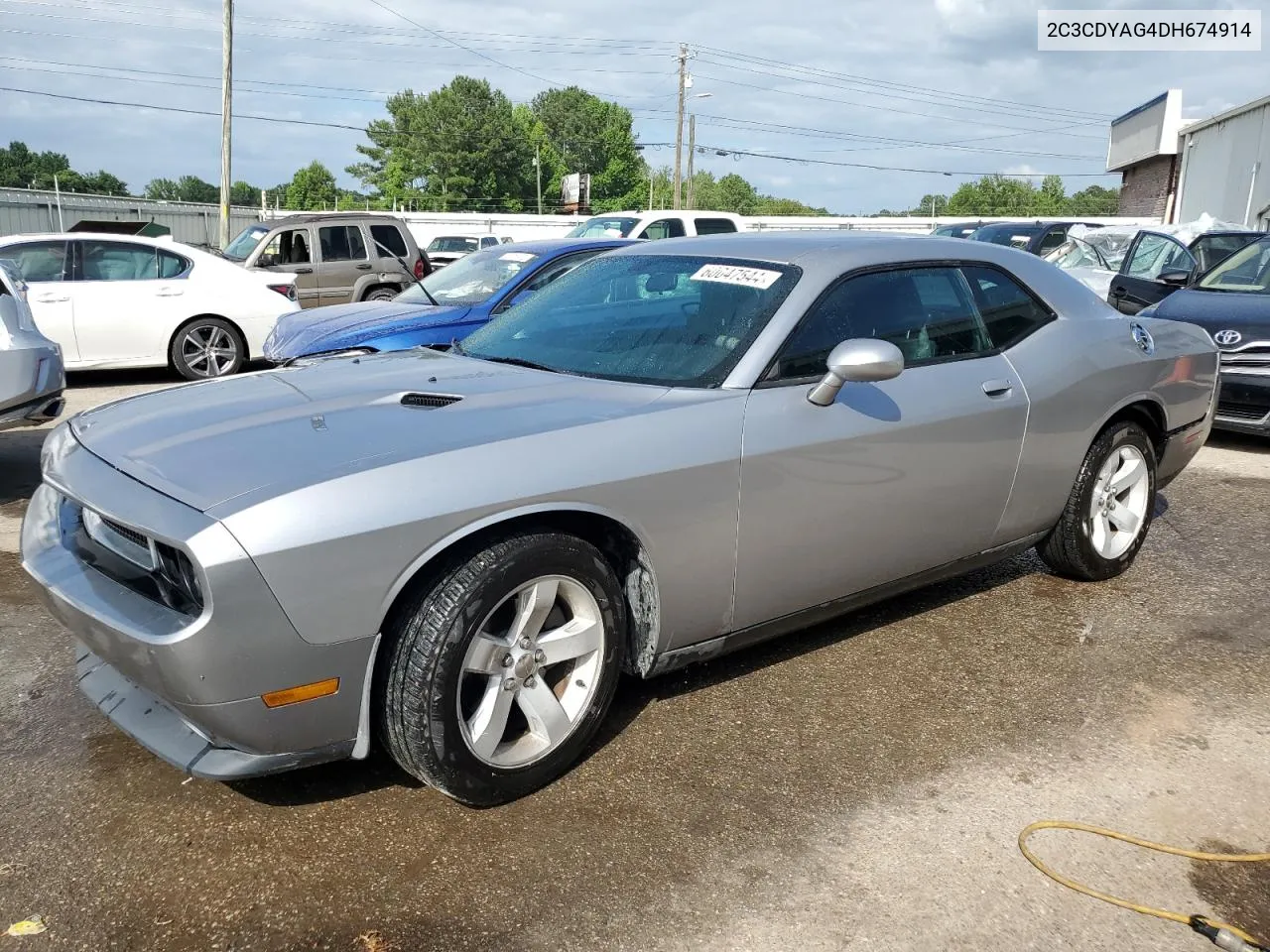 2013 Dodge Challenger Sxt VIN: 2C3CDYAG4DH674914 Lot: 60047544