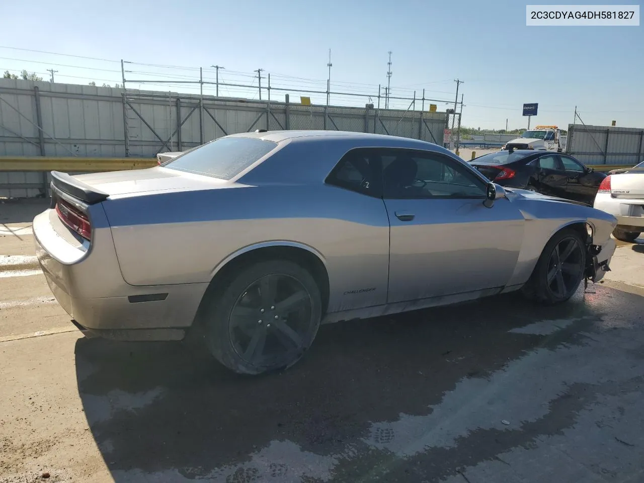 2013 Dodge Challenger Sxt VIN: 2C3CDYAG4DH581827 Lot: 60278804