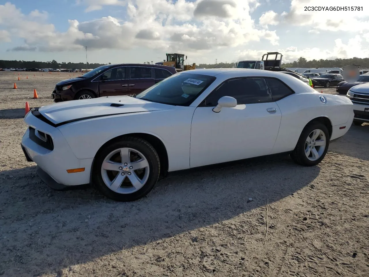 2013 Dodge Challenger Sxt VIN: 2C3CDYAG6DH515781 Lot: 60444074