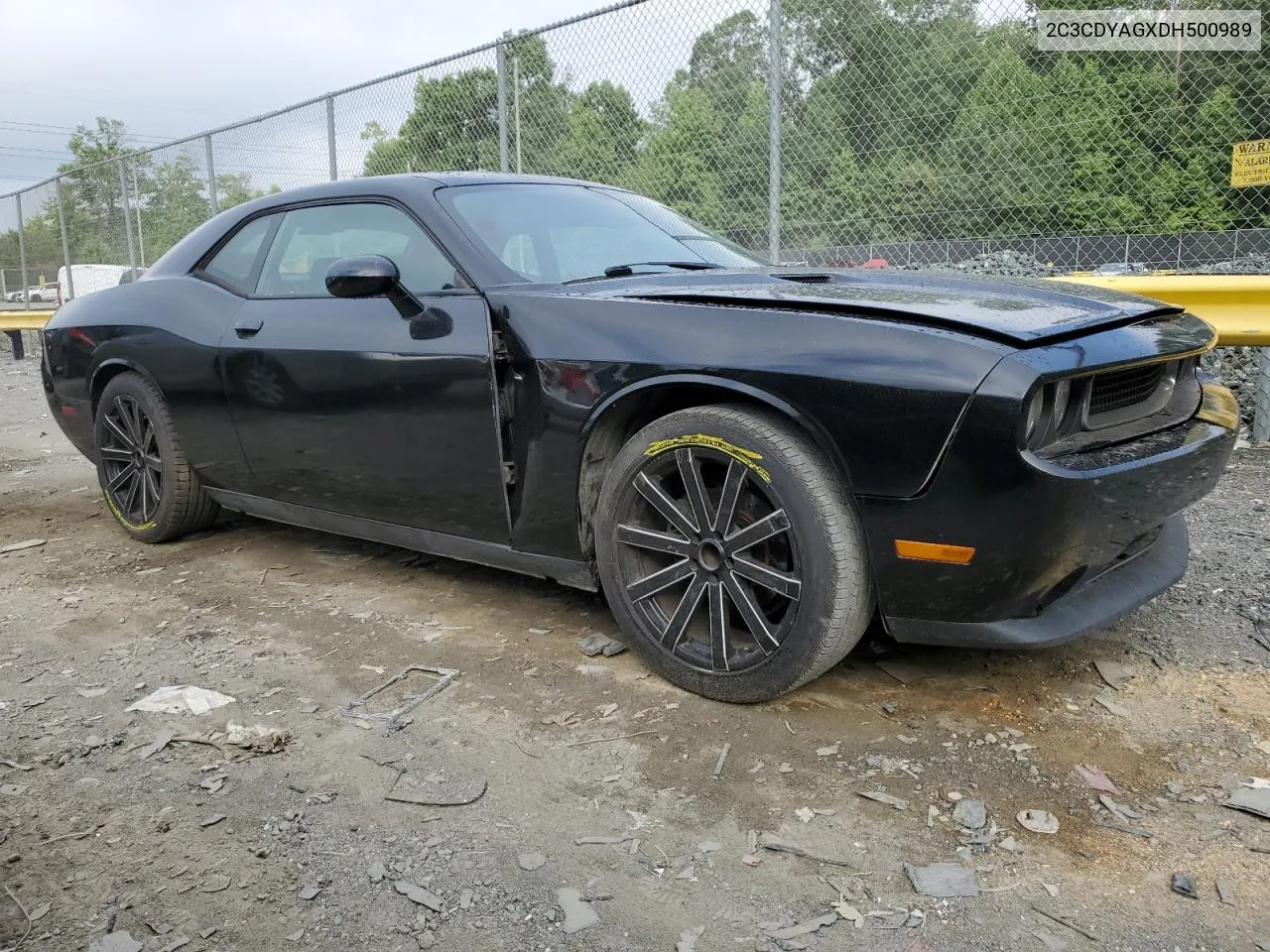 2013 Dodge Challenger Sxt VIN: 2C3CDYAGXDH500989 Lot: 60908224