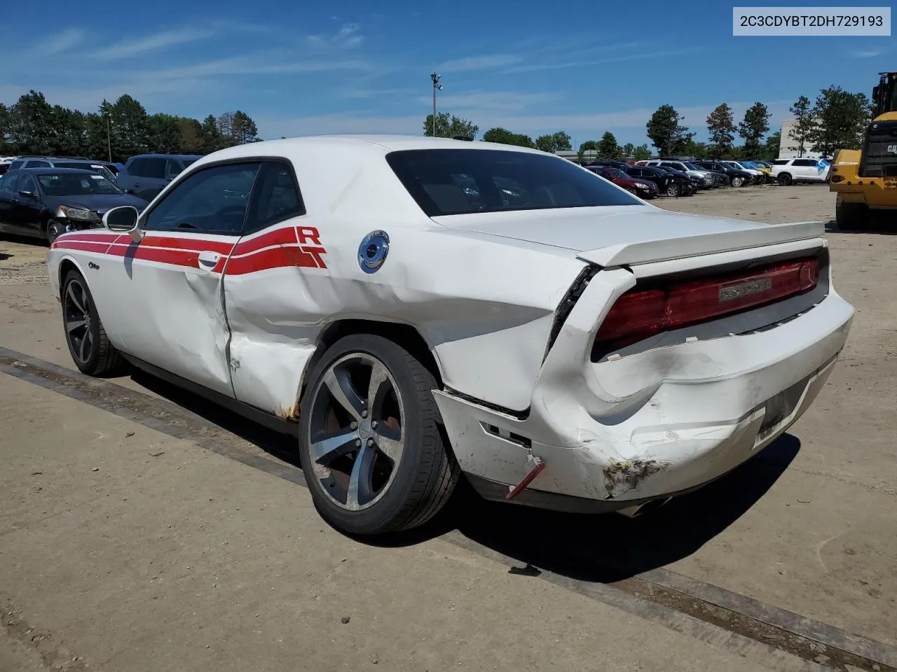 2013 Dodge Challenger R/T VIN: 2C3CDYBT2DH729193 Lot: 61086374