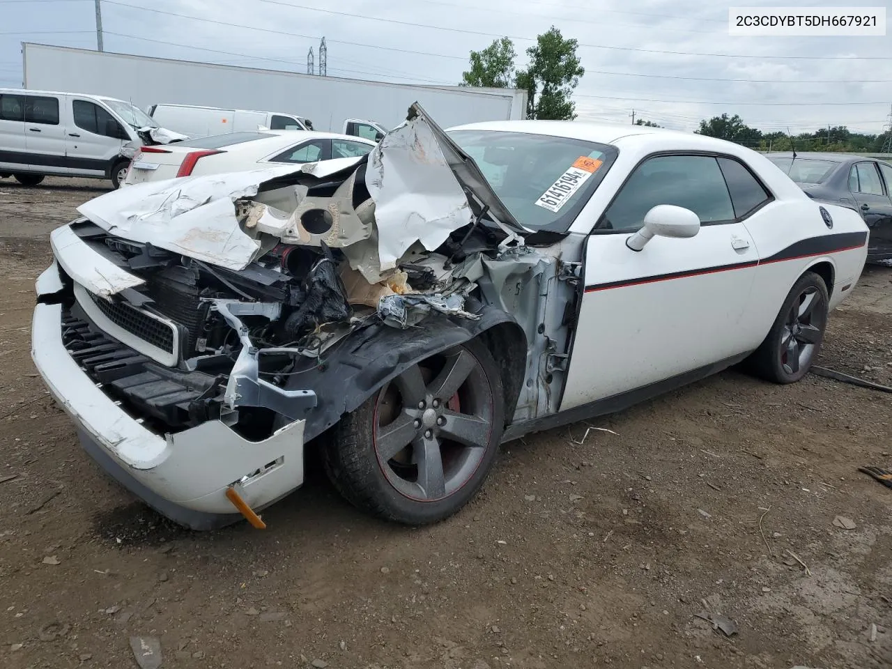 2013 Dodge Challenger R/T VIN: 2C3CDYBT5DH667921 Lot: 61416194