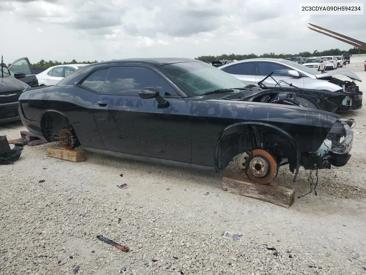 2013 Dodge Challenger Sxt VIN: 2C3CDYAG9DH594234 Lot: 61493044