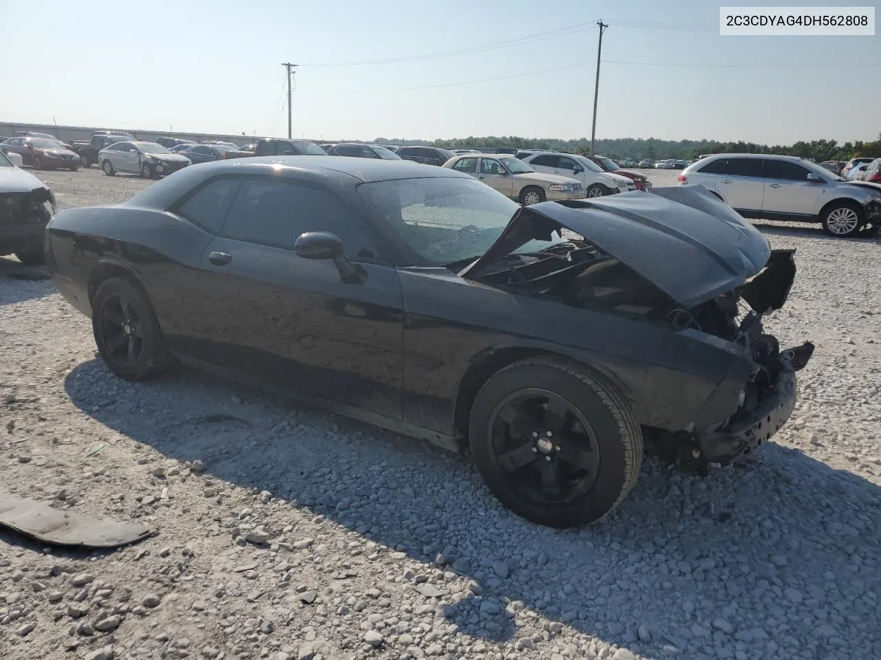 2013 Dodge Challenger Sxt VIN: 2C3CDYAG4DH562808 Lot: 62514774