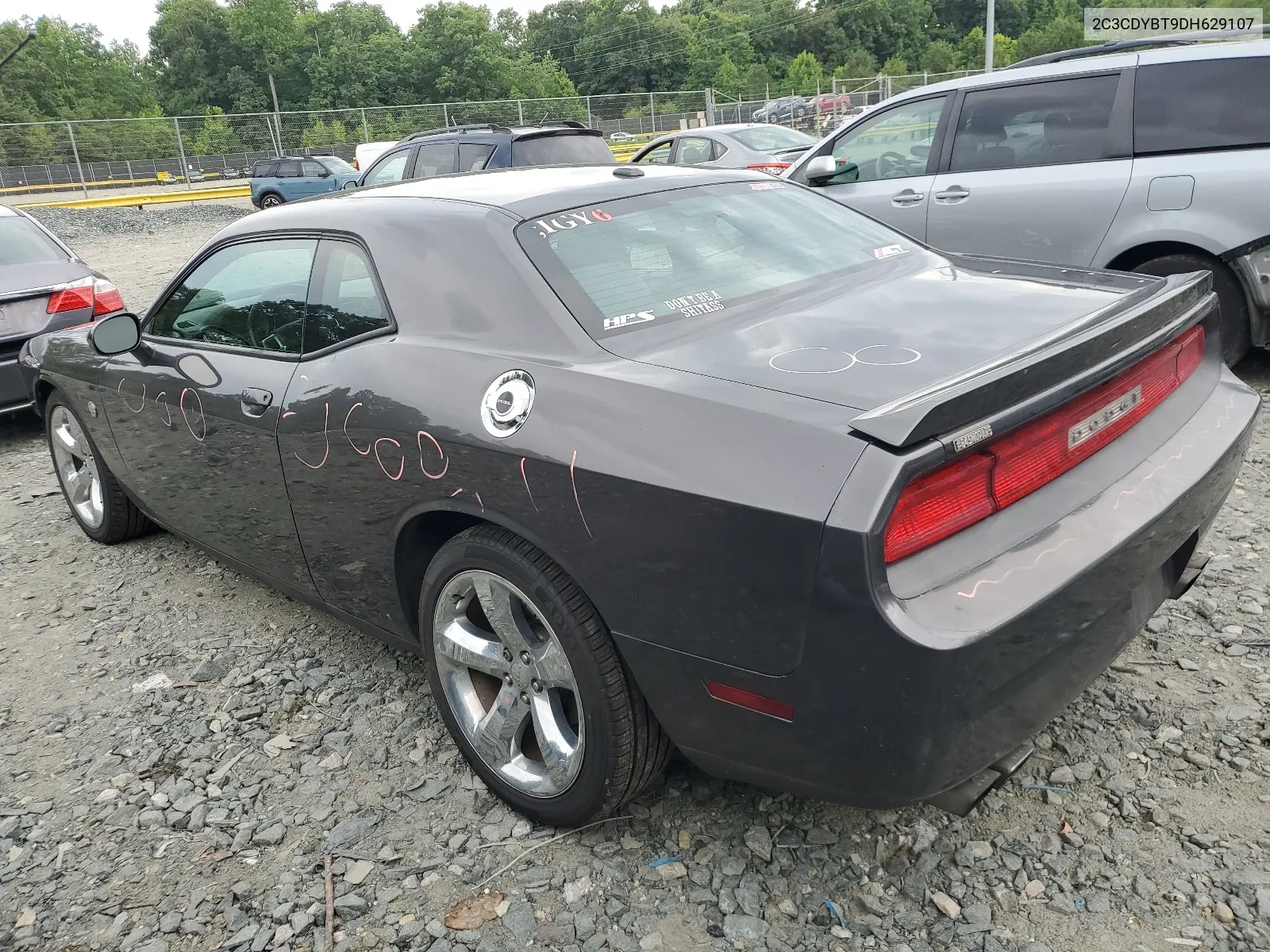 2013 Dodge Challenger R/T VIN: 2C3CDYBT9DH629107 Lot: 62844584