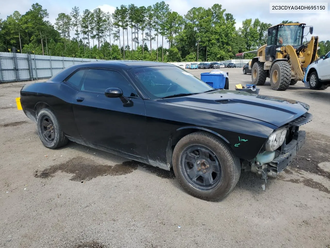 2013 Dodge Challenger Sxt VIN: 2C3CDYAG4DH695150 Lot: 63113394