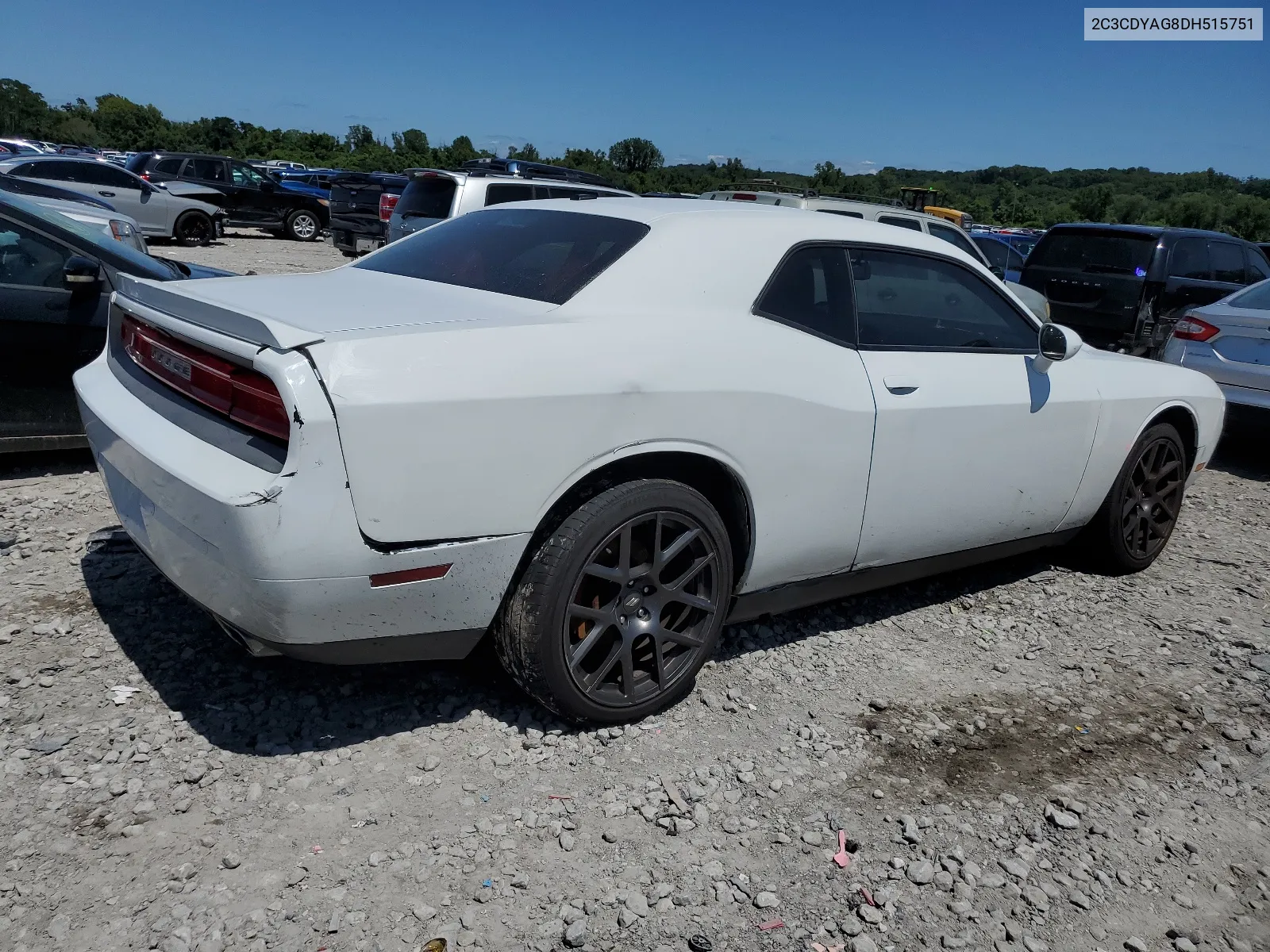 2C3CDYAG8DH515751 2013 Dodge Challenger Sxt