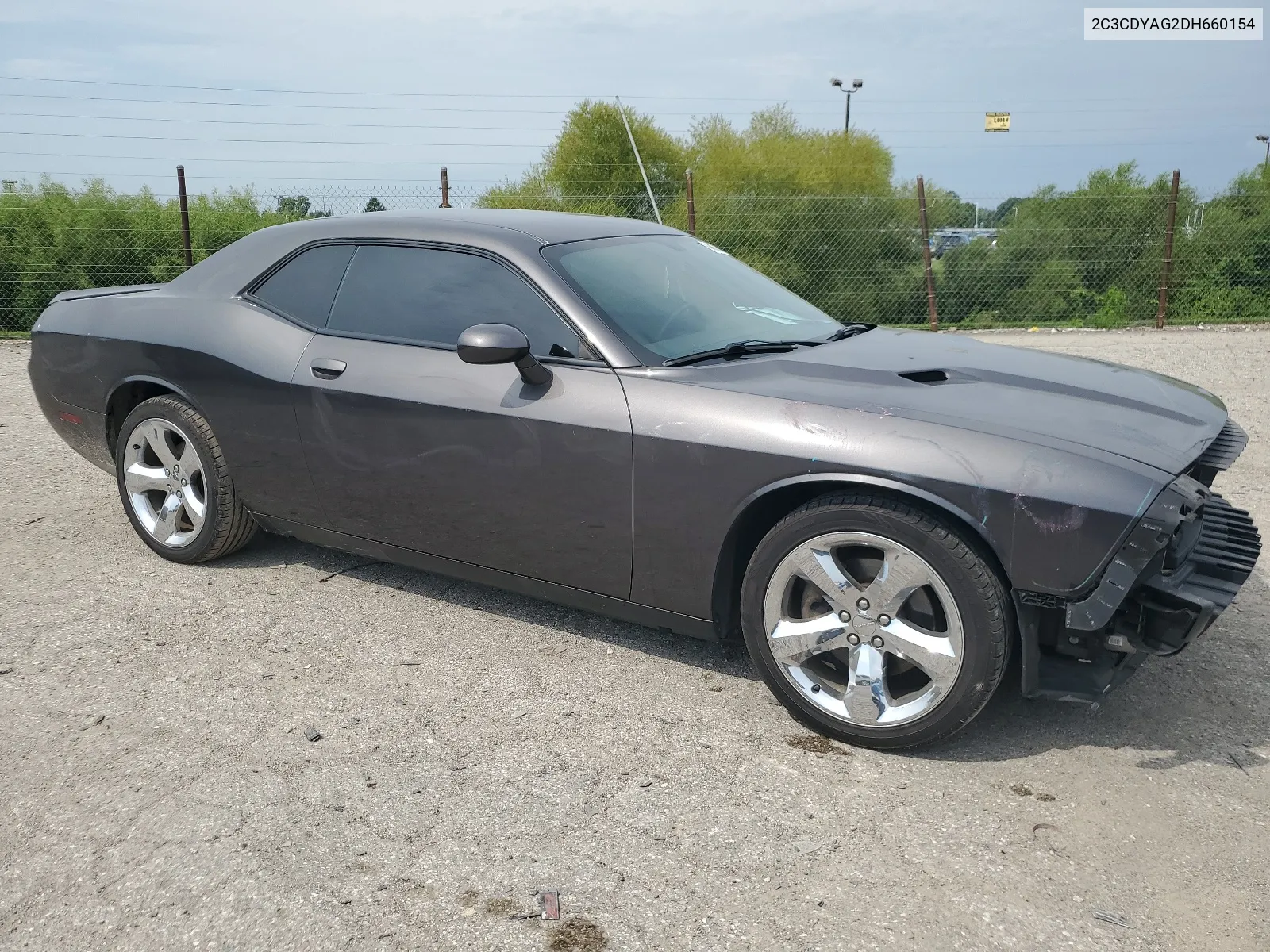 2C3CDYAG2DH660154 2013 Dodge Challenger Sxt