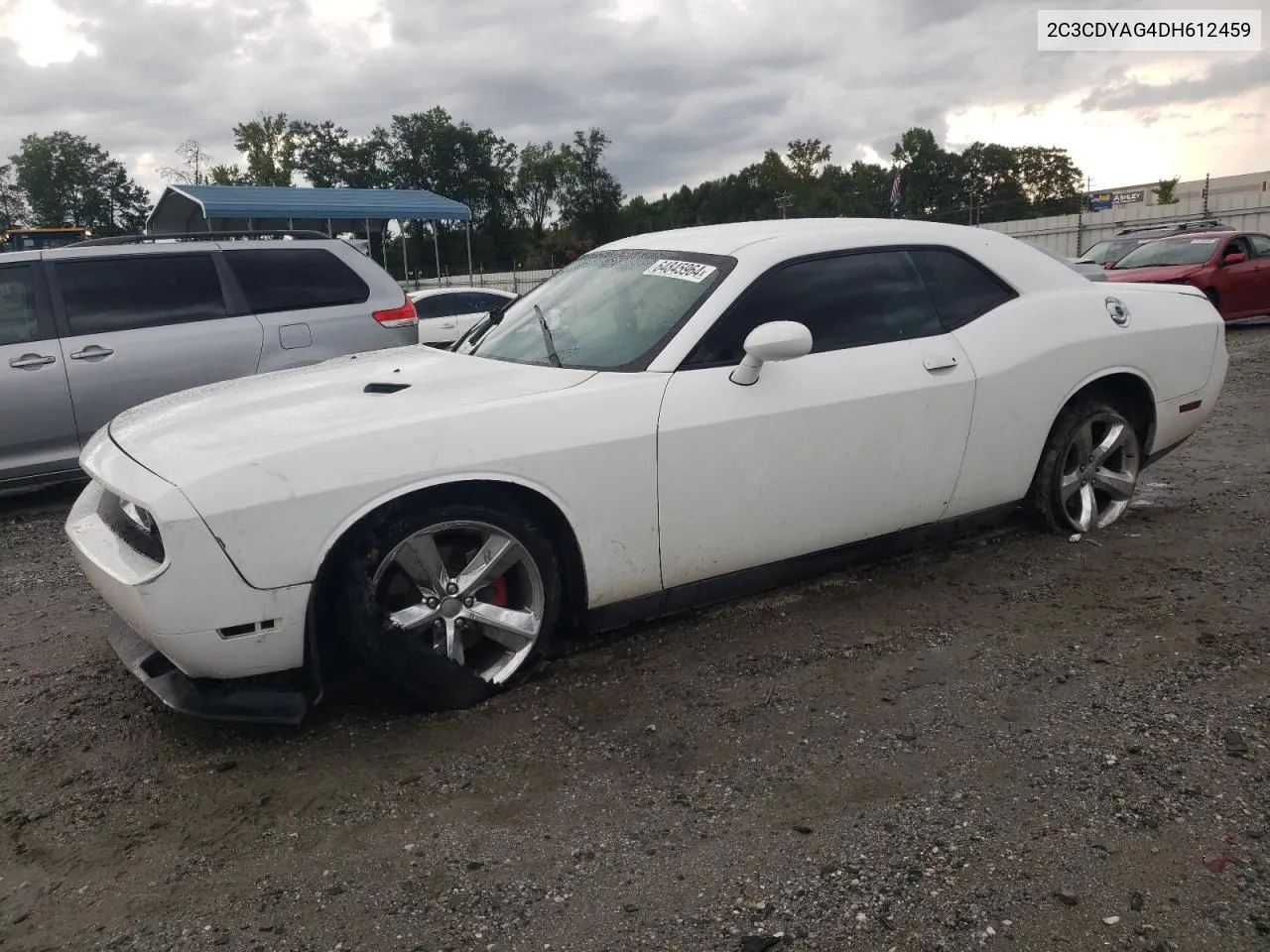 2C3CDYAG4DH612459 2013 Dodge Challenger Sxt