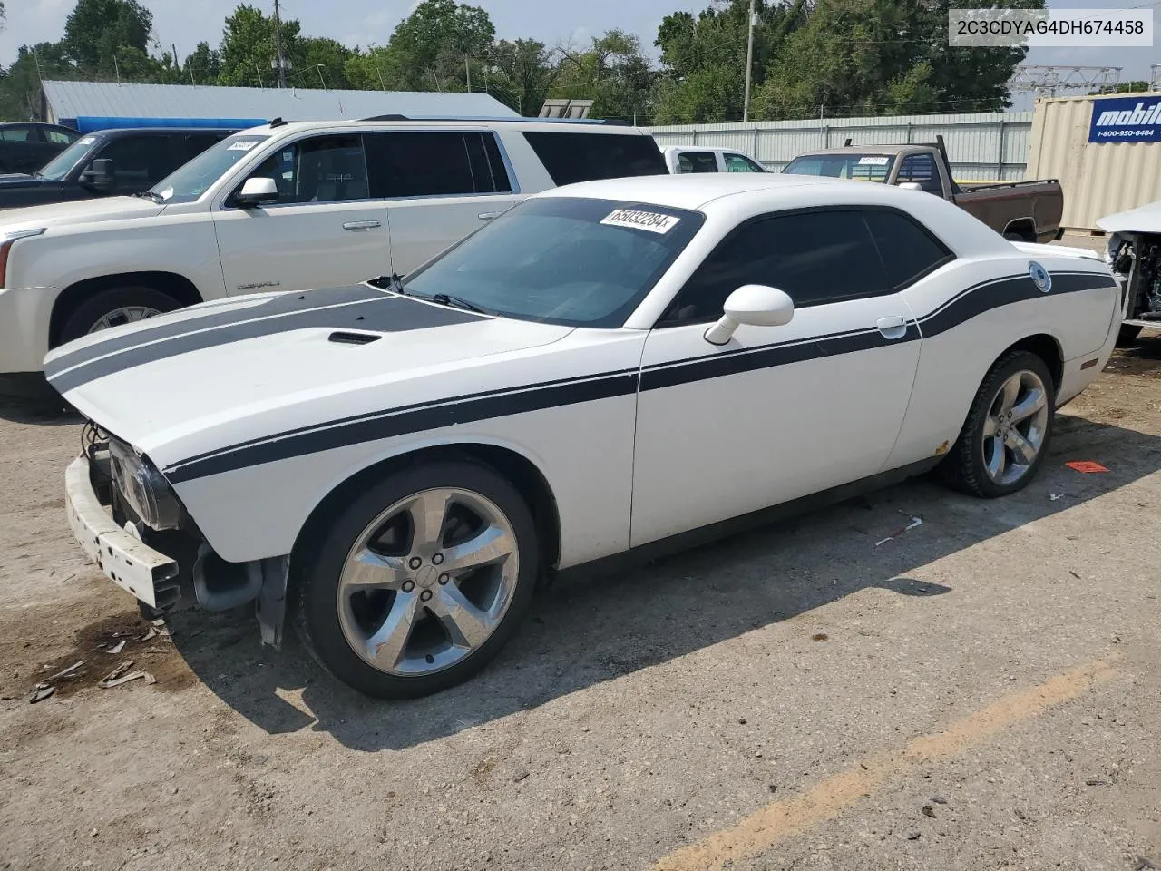 2013 Dodge Challenger Sxt VIN: 2C3CDYAG4DH674458 Lot: 65032284