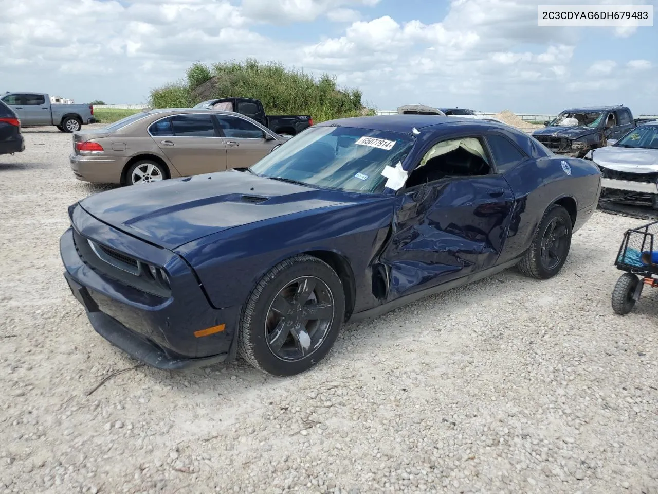 2013 Dodge Challenger Sxt VIN: 2C3CDYAG6DH679483 Lot: 65077914