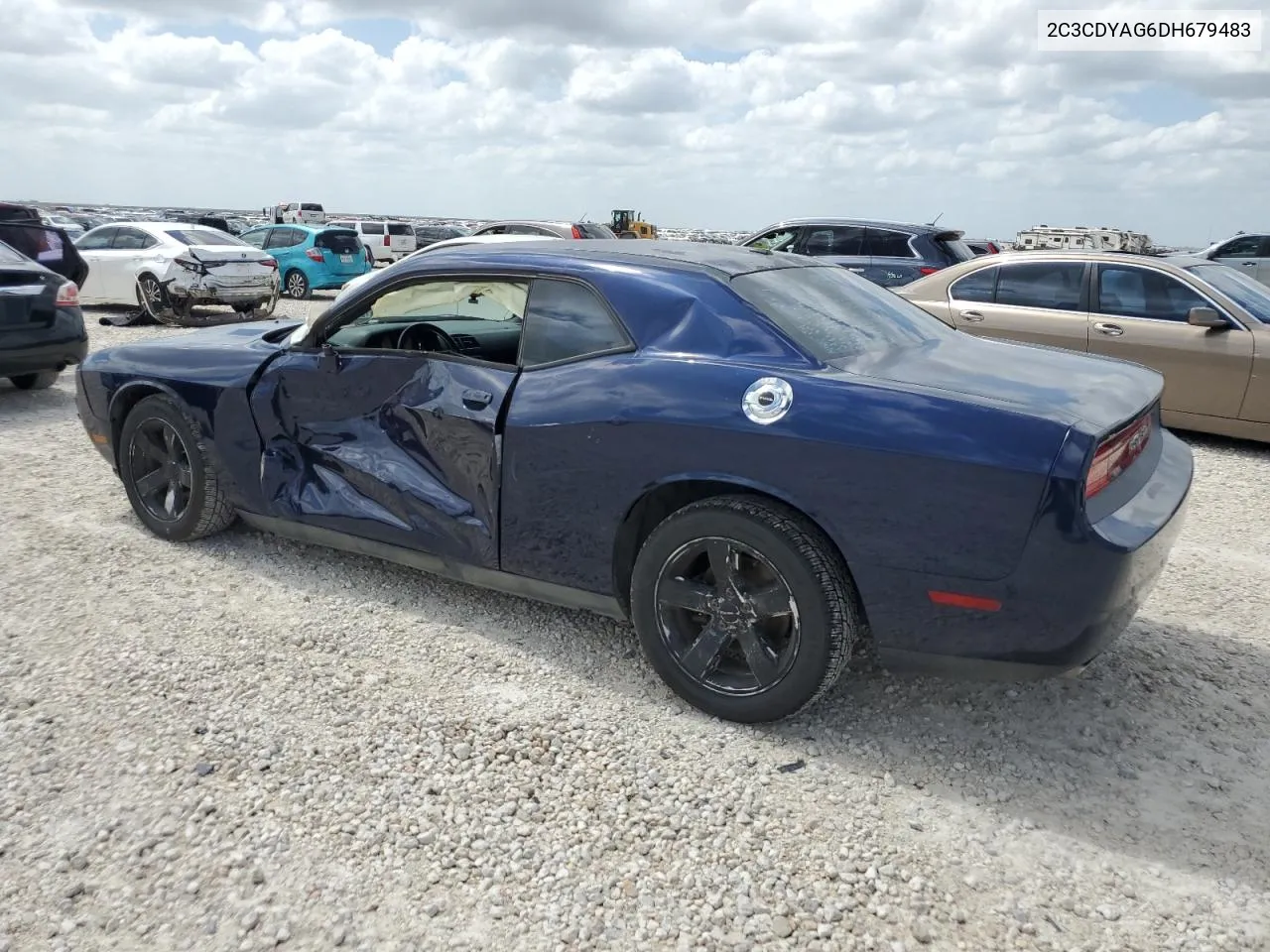 2013 Dodge Challenger Sxt VIN: 2C3CDYAG6DH679483 Lot: 65077914