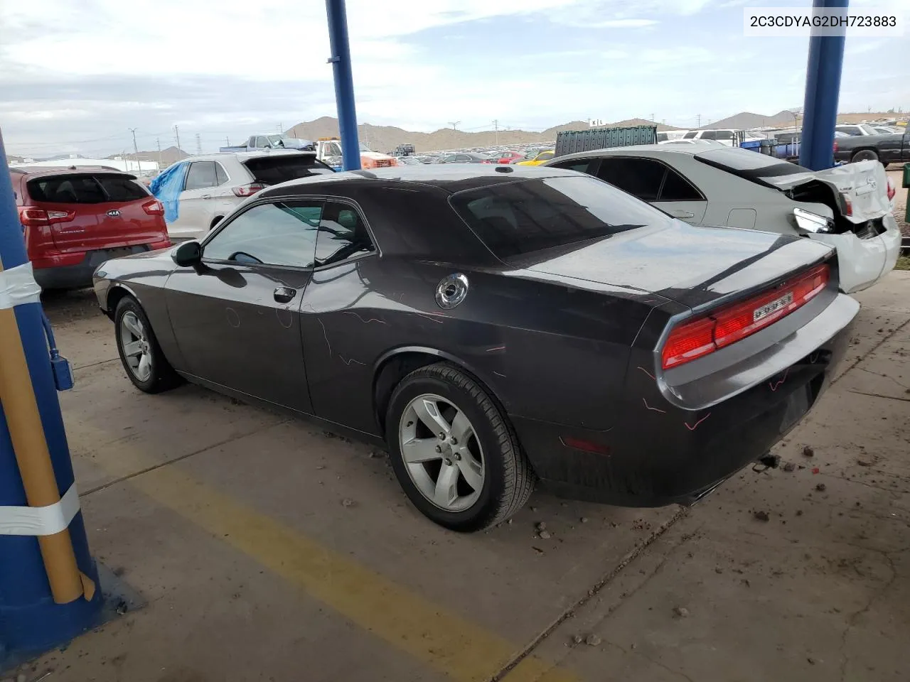 2013 Dodge Challenger Sxt VIN: 2C3CDYAG2DH723883 Lot: 65486144