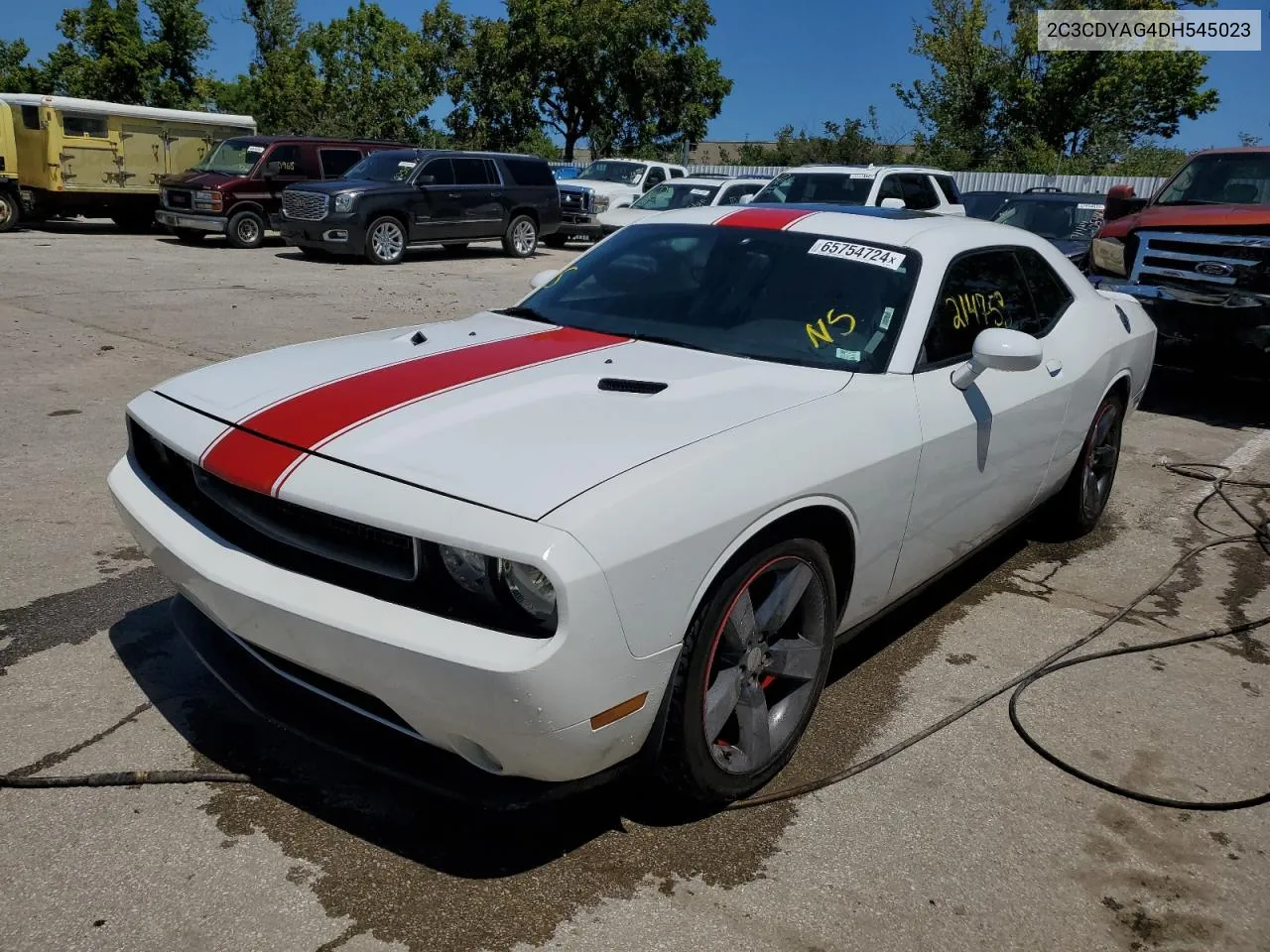 2C3CDYAG4DH545023 2013 Dodge Challenger Sxt