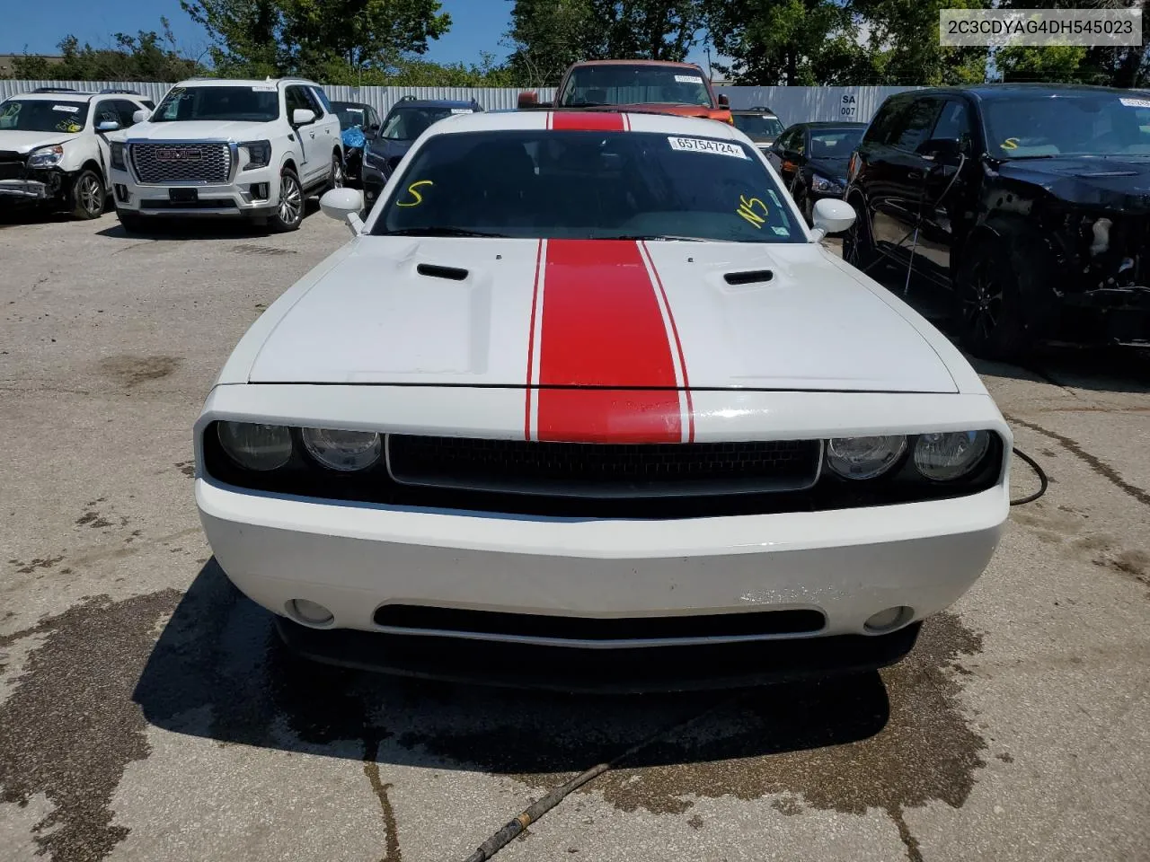 2013 Dodge Challenger Sxt VIN: 2C3CDYAG4DH545023 Lot: 65754724