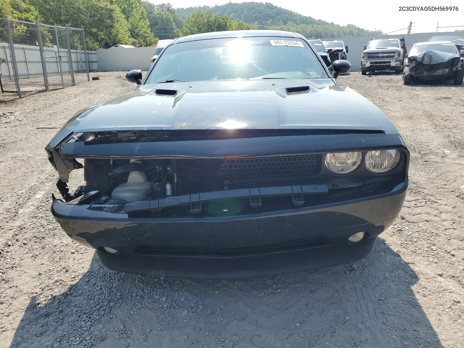 2013 Dodge Challenger Sxt VIN: 2C3CDYAG5DH569976 Lot: 66270254