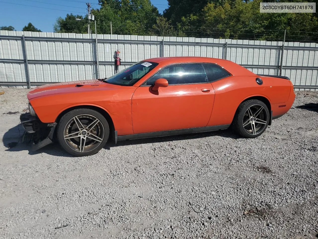 2013 Dodge Challenger R/T VIN: 2C3CDYBT6DH741878 Lot: 67059314