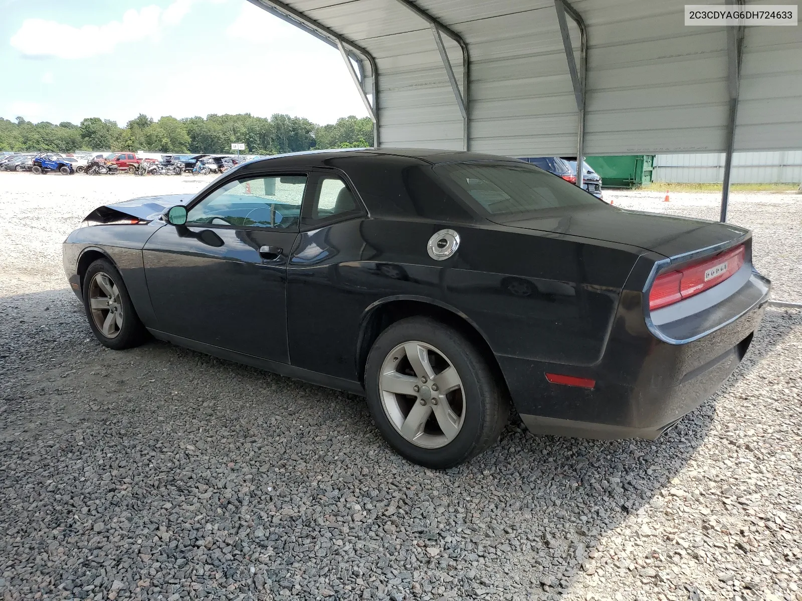 2C3CDYAG6DH724633 2013 Dodge Challenger Sxt