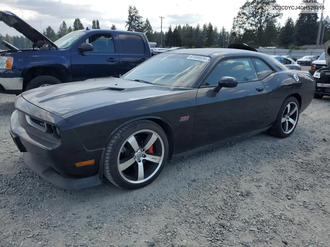 2013 Dodge Challenger Srt-8 VIN: 2C3CDYCJ4DH529395 Lot: 67559524