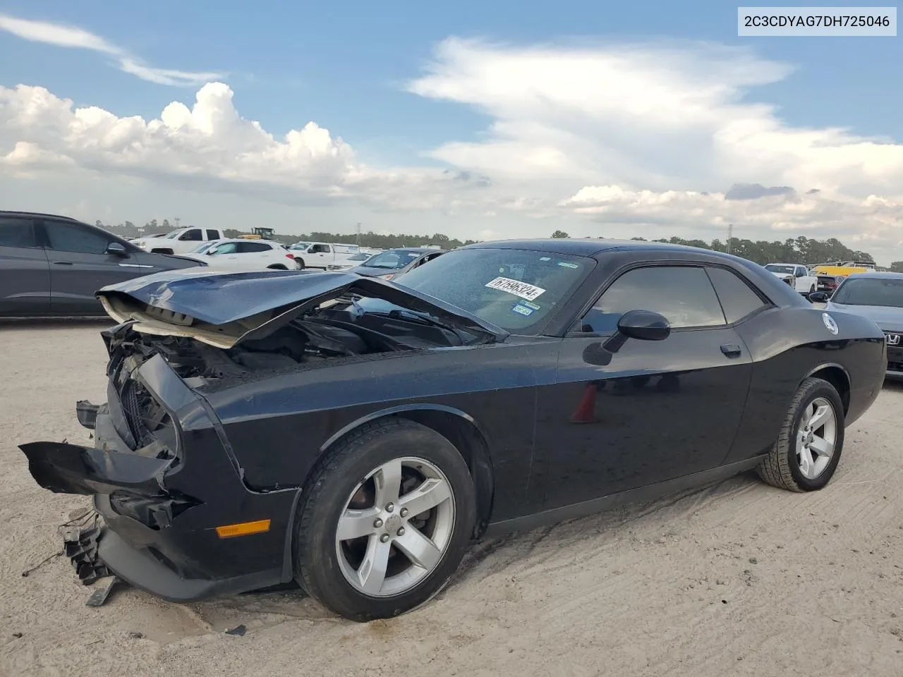 2013 Dodge Challenger Sxt VIN: 2C3CDYAG7DH725046 Lot: 67596324