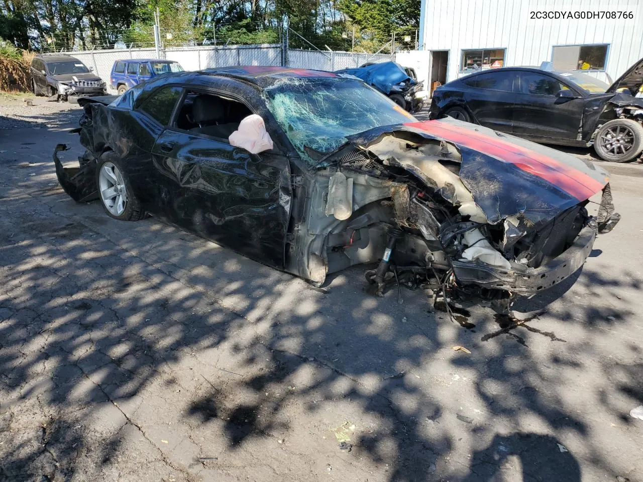 2013 Dodge Challenger Sxt VIN: 2C3CDYAG0DH708766 Lot: 67611004